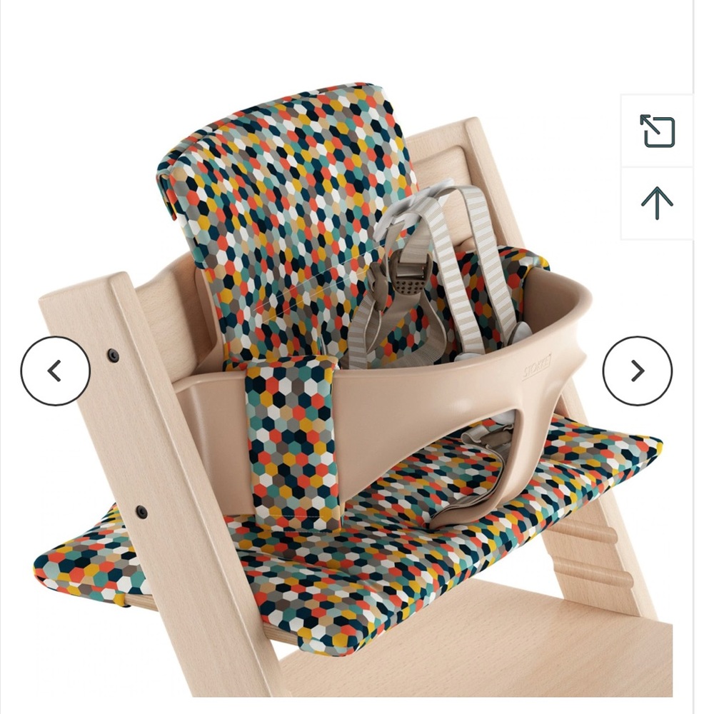 Stokke Tripp Trapp cushion. Excellent condition. Ready for your baby to enjoy